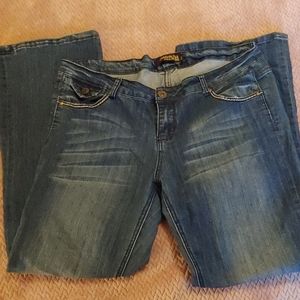 Boot cut jeans